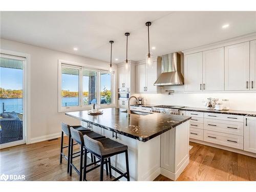 7 Dock Lane, Port Mcnicoll, ON - Indoor Photo Showing Kitchen With Upgraded Kitchen