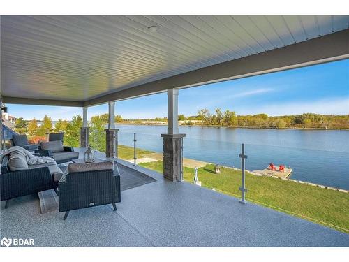 7 Dock Lane, Port Mcnicoll, ON - Outdoor With Body Of Water With Deck Patio Veranda With View