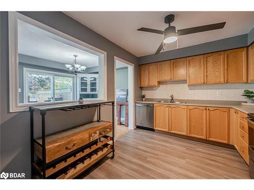 297 Esther Drive, Barrie, ON - Indoor Photo Showing Kitchen With Double Sink