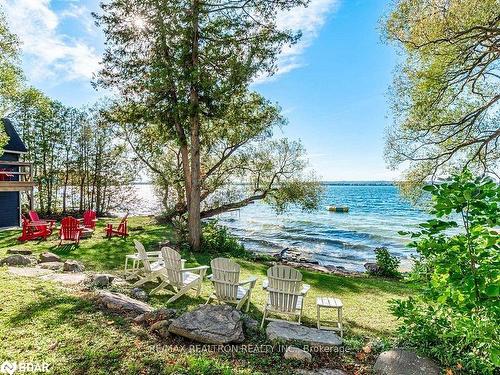 6568 Quarry Point Road, Ramara, ON - Outdoor With Body Of Water