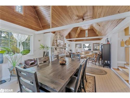 113 Minnetonka Road, Innisfil, ON - Indoor Photo Showing Living Room With Fireplace