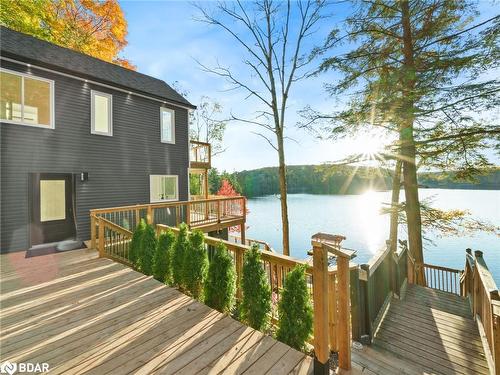 62 Mill Lake Trail, Mcdougall, ON - Outdoor With Body Of Water With Deck Patio Veranda