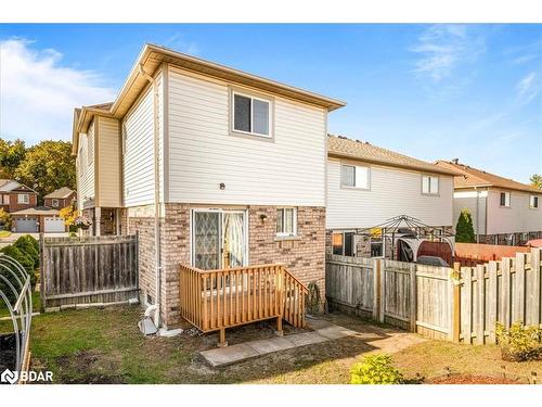 59 Hawthorne Crescent, Barrie, ON - Outdoor With Deck Patio Veranda With Exterior