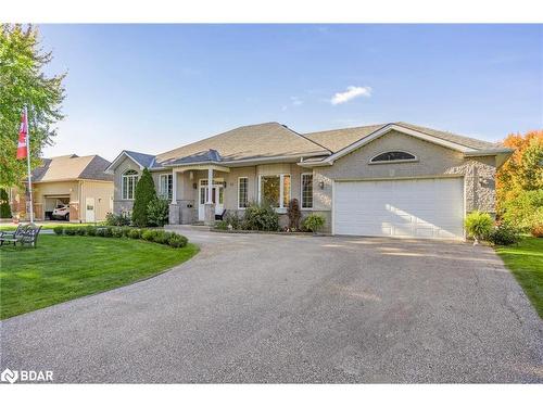 93 Bayshore Drive, Brechin, ON - Outdoor With Facade