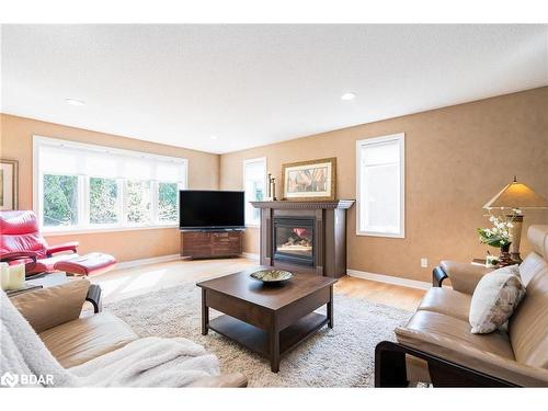 15 Fawn Crescent, Barrie, ON - Indoor Photo Showing Living Room With Fireplace