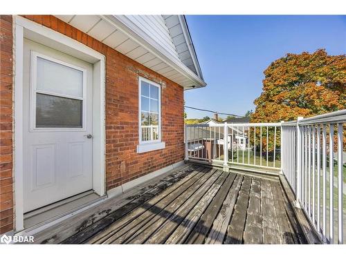 18 Frances Street N, Barrie, ON - Outdoor With Deck Patio Veranda With Exterior