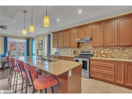 44 Starboard Circle, Wasaga Beach, ON - Indoor Photo Showing Kitchen With Double Sink