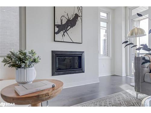 255 Port Darlington Road, Bowmanville, ON - Indoor Photo Showing Living Room With Fireplace