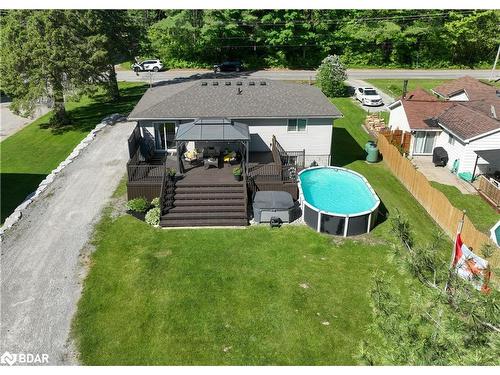 3015 South Sparrow Lake Road, Washago, ON - Outdoor With Above Ground Pool