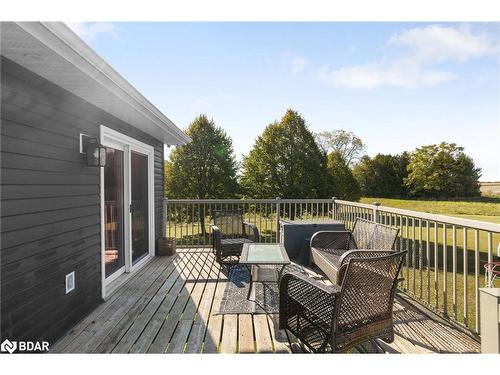 1866 Old Second Road N, Springwater, ON - Outdoor With Deck Patio Veranda With Exterior