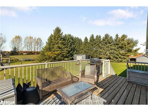 1866 Old Second Road N, Springwater, ON - Outdoor With Deck Patio Veranda