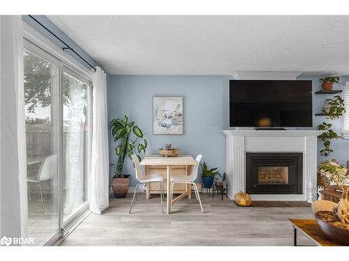 39 Corbett Drive, Barrie, ON - Indoor Photo Showing Living Room With Fireplace