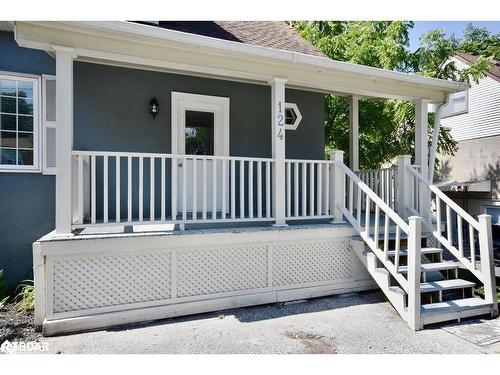 124 Berczy Street, Barrie, ON - Outdoor With Deck Patio Veranda With Exterior