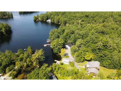 4372 Conners Bay Lane, Coldwater, ON - Outdoor With Body Of Water With View