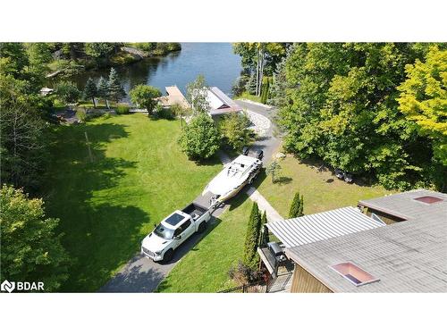 4372 Conners Bay Lane, Coldwater, ON - Outdoor With Body Of Water With View