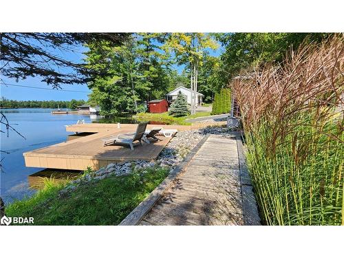 4372 Conners Bay Lane, Coldwater, ON - Outdoor With Body Of Water With View