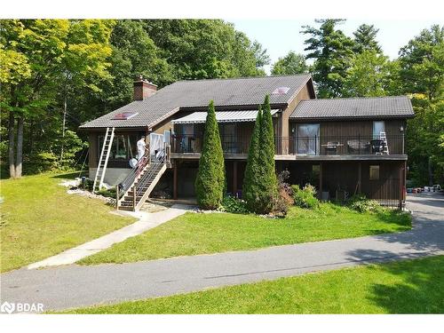 4372 Conners Bay Lane, Coldwater, ON - Outdoor With Deck Patio Veranda