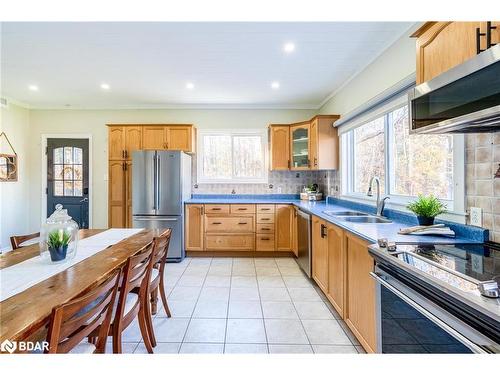 380 Corrievale Road, Port Severn, ON - Indoor Photo Showing Kitchen With Double Sink