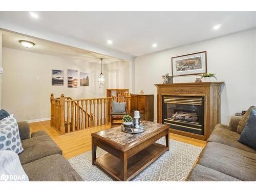 300 Duckworth Street, Barrie, ON - Indoor Photo Showing Living Room With Fireplace