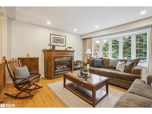 300 Duckworth Street, Barrie, ON - Indoor Photo Showing Living Room With Fireplace