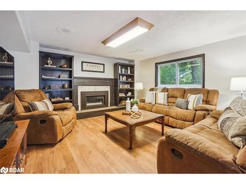 300 Duckworth Street, Barrie, ON - Indoor Photo Showing Living Room With Fireplace