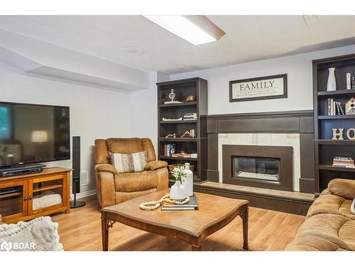 300 Duckworth Street, Barrie, ON - Indoor Photo Showing Living Room With Fireplace