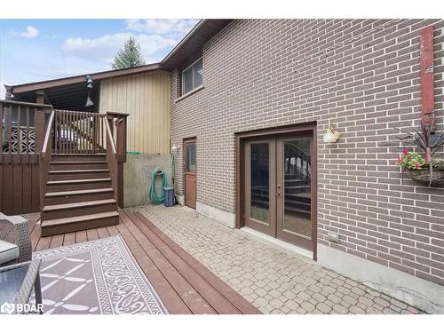 300 Duckworth Street, Barrie, ON - Outdoor With Deck Patio Veranda With Exterior