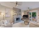 4320 Shelby Crescent, Mississauga, ON  - Indoor Photo Showing Living Room With Fireplace 