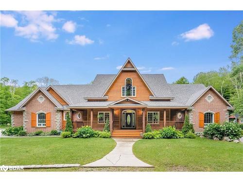 697 Lafontaine Road E, Tiny, ON - Outdoor With Deck Patio Veranda With Facade