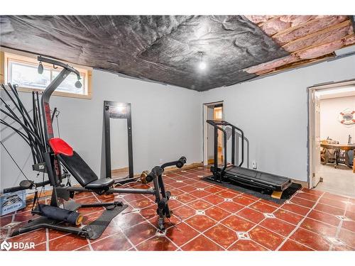 697 Lafontaine Road E, Tiny, ON - Indoor Photo Showing Gym Room