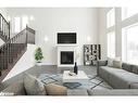 39 Rosy Beach Court, Ramara, ON  - Indoor Photo Showing Living Room With Fireplace 