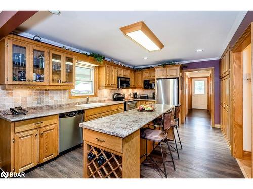 301 Concession 4 East Road, Tiny, ON - Indoor Photo Showing Kitchen