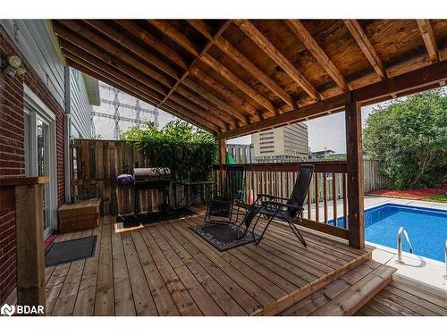 125 Alicewood Court, Etobicoke, ON - Outdoor With In Ground Pool With Deck Patio Veranda With Exterior