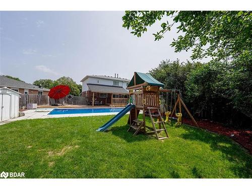 125 Alicewood Court, Etobicoke, ON - Outdoor With In Ground Pool With Backyard