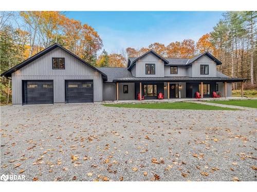 1025 Davis Drive, Gravenhurst, ON - Outdoor With Deck Patio Veranda With Facade