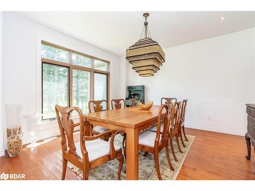 18 Red Oak Crescent, Oro-Medonte, ON - Indoor Photo Showing Dining Room With Fireplace