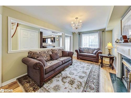 5 Kelsey Crescent, Barrie, ON - Indoor Photo Showing Living Room With Fireplace