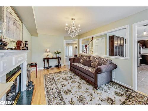 5 Kelsey Crescent, Barrie, ON - Indoor Photo Showing Living Room With Fireplace