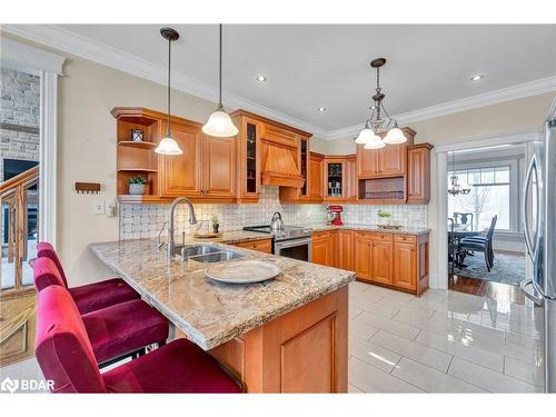 436 8Th Concession Road, Carlisle, ON - Indoor Photo Showing Kitchen With Double Sink