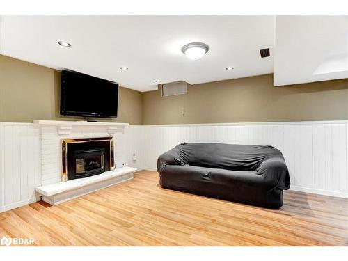 56 Knicely Road, Barrie, ON - Indoor Photo Showing Living Room With Fireplace