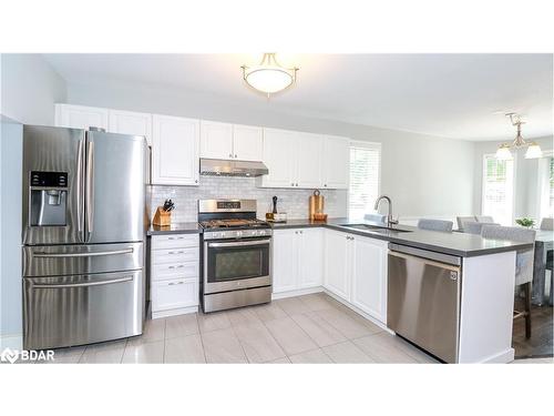 99 Churchland Drive, Barrie, ON - Indoor Photo Showing Kitchen With Stainless Steel Kitchen