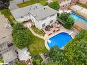 9 Bellevue Crescent, Barrie, ON  - Outdoor With In Ground Pool With Deck Patio Veranda 