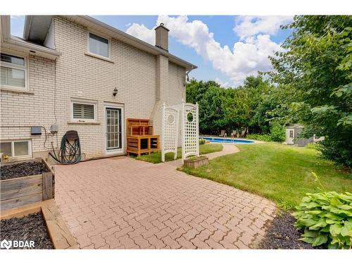 9 Bellevue Crescent, Barrie, ON - Outdoor With In Ground Pool With Deck Patio Veranda With Exterior