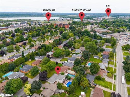 9 Bellevue Crescent, Barrie, ON - Outdoor With View