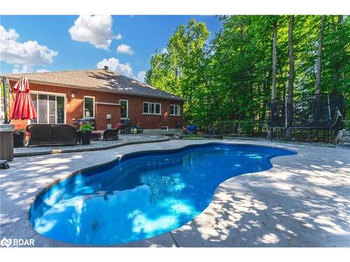 34 Camelot Square, Barrie, ON - Outdoor With In Ground Pool With Deck Patio Veranda