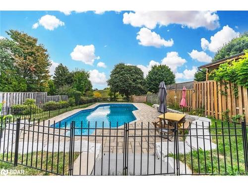 103 Letitia Street, Barrie, ON - Outdoor With In Ground Pool With Backyard