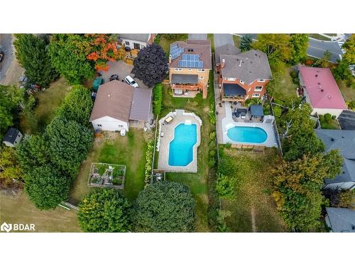 103 Letitia Street, Barrie, ON - Outdoor With In Ground Pool With View