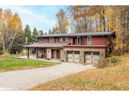 12 Birch Grove Drive, Horseshoe Valley, ON - Outdoor With Deck Patio Veranda With Facade