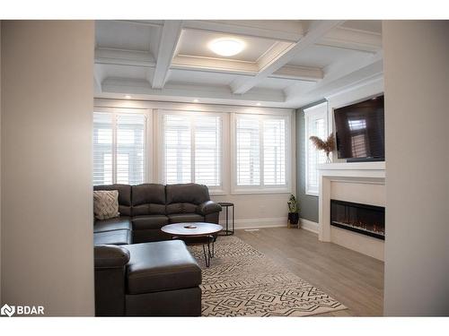 58 York Drive, Peterborough, ON - Indoor Photo Showing Living Room With Fireplace