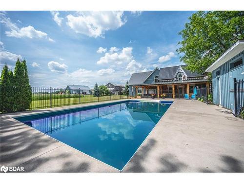 8464 6Th Line, Essa, ON - Outdoor With In Ground Pool